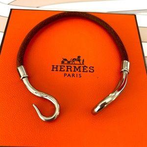 ❌SOLD❌Hermès big hook bracelet
